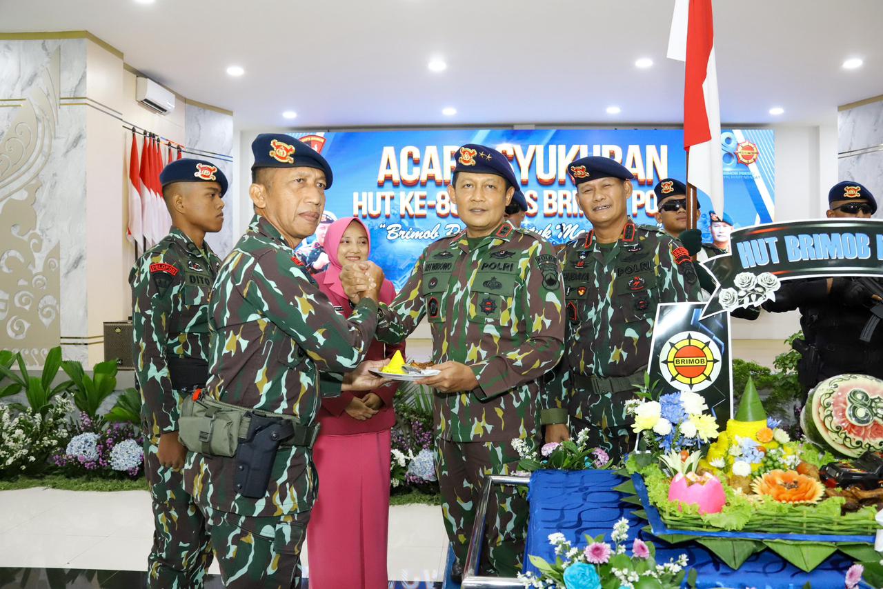 Gelar Taysakuran HUT Brimob Ke 80, Ini Pesan Kapolda Jateng